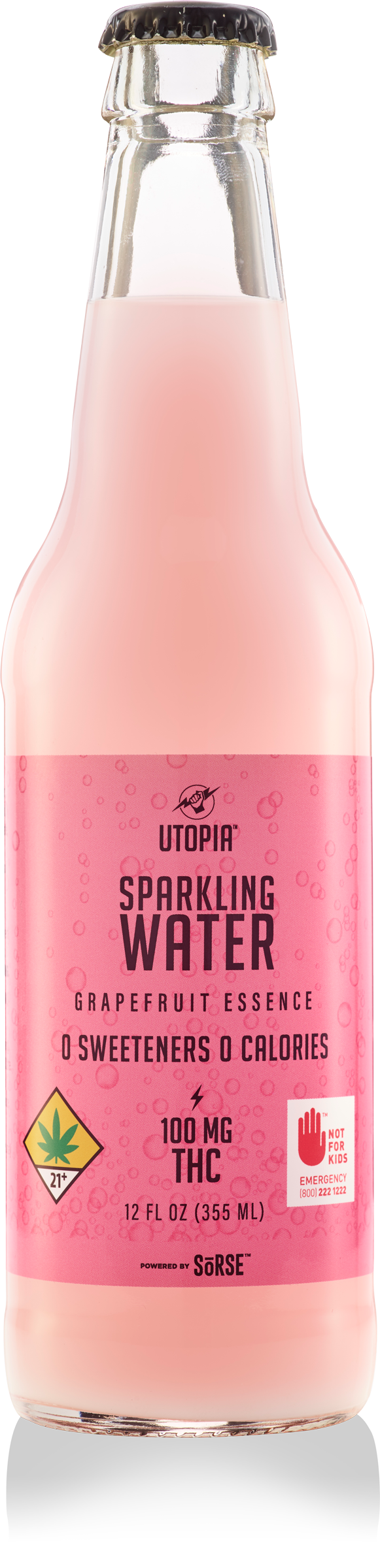 Cannabis Infused Sparkling Mineral Water Flavors